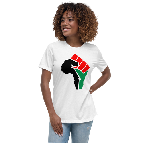 NOIRE' AFRICA FIST Women's Relaxed Tee